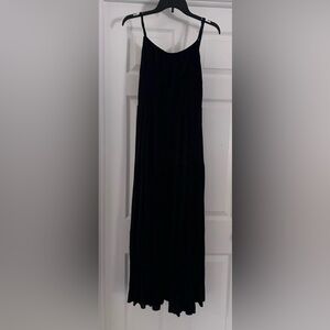 SHEIN Black Maxi Dress with side Slit